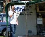 Lee Thomas on the Celtica Radio Stage